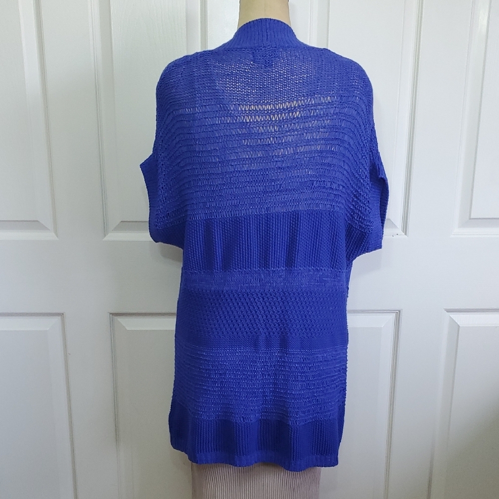 Knit Short Sleeve Sweater - Size L (14-16) - Picture 4 of 11